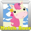 Horse Kids Game Match Race