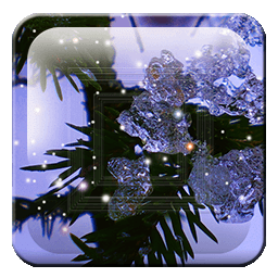 Xmastree Ice New Year HD LWP