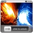 Flame Lock Screen Wallpaper