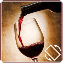 Glass of Wine Live Wallpaper