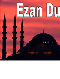 Ezan Duası