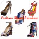 Fashion Shoes Rainbow