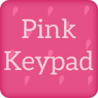键盘肤色粉红