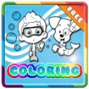 Bubble Guppy Coloring Kid Game