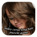 Miley Cyrus Long Hair Puzzle