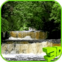 Waterfall on River Video LWP