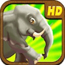 Elephant Run in Africa FREE