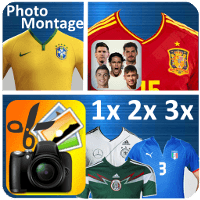 Football photo montage frames