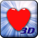 3D Heart Live Wallpaper Free
