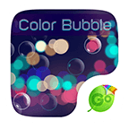 Color Bubble GO Keyboard Theme