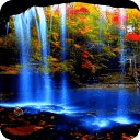 Pretty Waterfall Live Wallpape