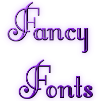 Free Fancy Fonts