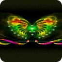 Glow Butterfly Live Wallpaper