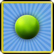 Bouncy green ball