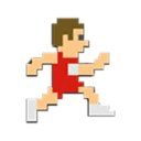 Flapp Nerd Runner (Retro Stil)