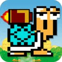 Flappy Turtle-Jetpack fly