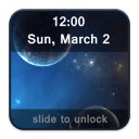 iOS 7 Galaxy Space Lockscreen
