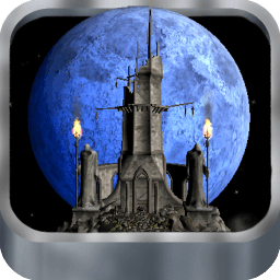 3D Mystic Tower Snow Moon