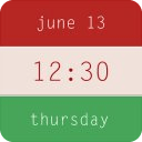 iOS 7 Clock Widget