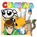 Cartoon Coloring Kids Games