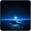 Blue Night Nature HD Wallpaper