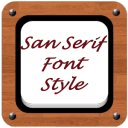 Sans Serif Font Style