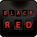 Stylish Black Red Keyboard