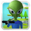 Bouncy alien