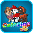 Coloring for Paw Patrol