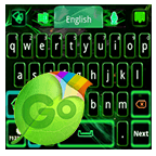 Green Flame GO Keyboard Theme