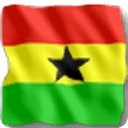 3D Flag Ghana LWP