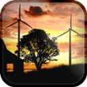 Nature Windmill Live Wallpaper