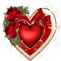 Valentines Gold Hearts HD LWP