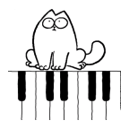 Simon's Cat Piano