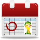 Brazil2014 - Google Calendar