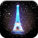 Snow Fall LWP (Eiffel Tower)