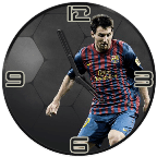 Lionel Messi Clock Widget