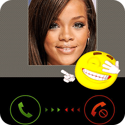 Rihanna fake call