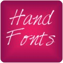 Hand3 fonts for FlipFont&reg;