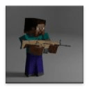 Mine Gun Craft Game