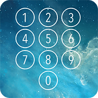 IOS8 Lock Screen-iphone lock