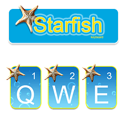 Starfish Keyboard Theme