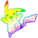 Rainbow Pikachu