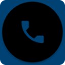 Dialer theme Flat Blue