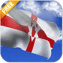 3D Northern Ireland Flag LWP