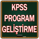 KPSS Program Geliştime Ders Notları