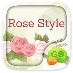 GO SMS PRO ROSE STYLE THEME