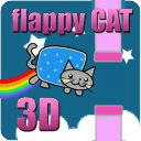 Flappy Rainbow Cat 3D