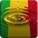 Mali flag water effect LWP