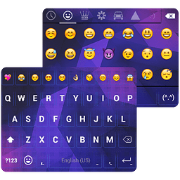 Color Square Emoji Keyboard